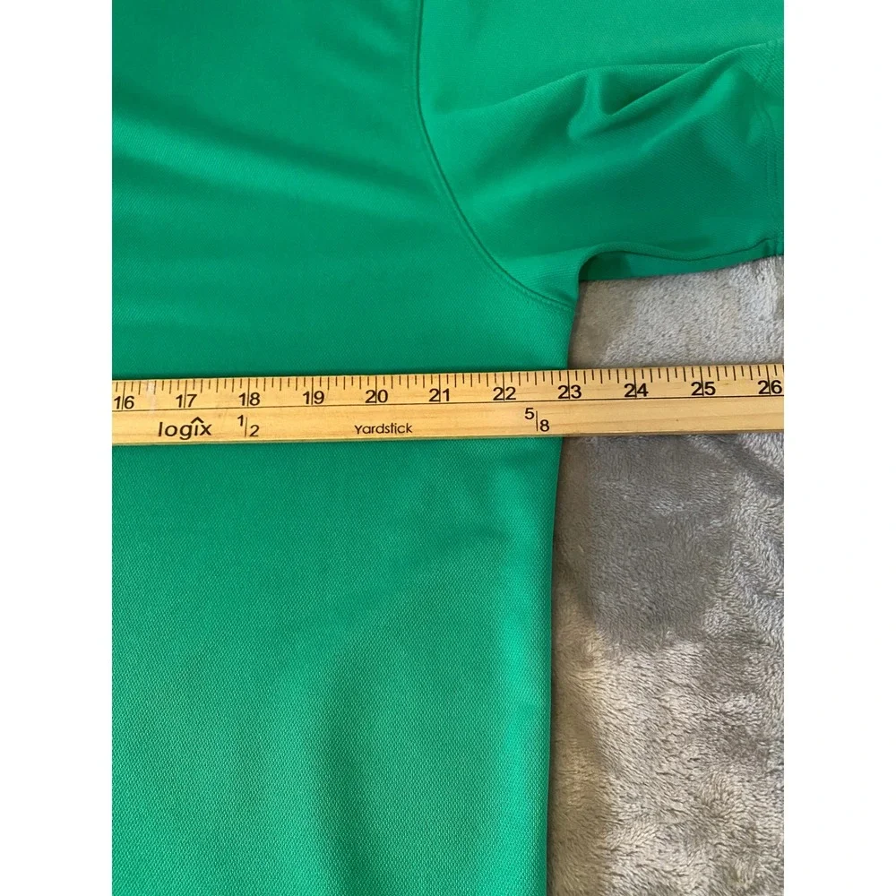 Nike Polo Shirt Sz L Kelly Green Nike Golf Dri-FIT Short Sleeve Solid Activewear